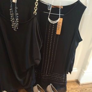 Belldini open shoulder top